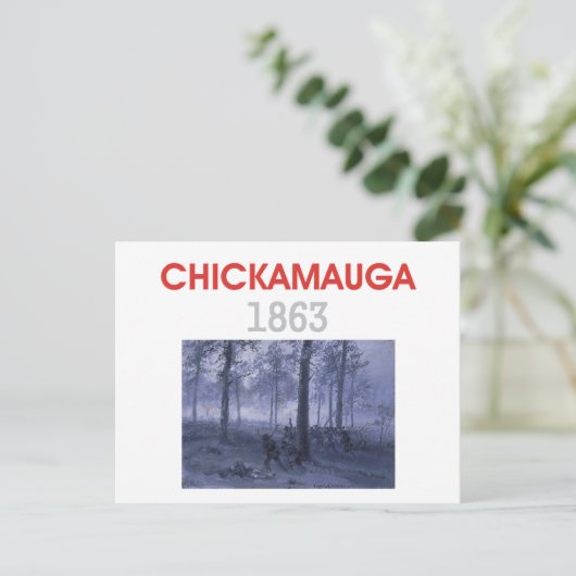 ABH Chickamauga Postkarte (Stehend Vorderseite)