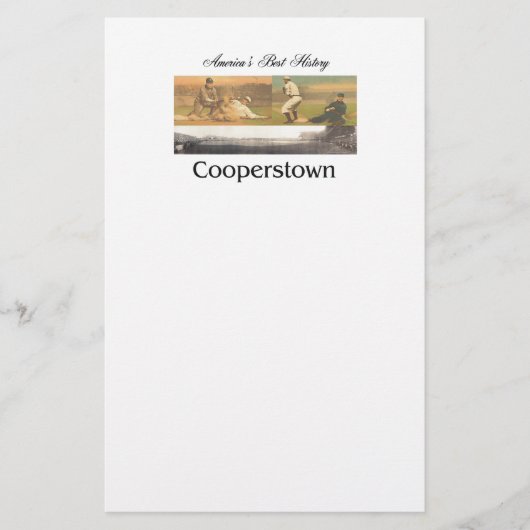 ABH Cooperstown Briefpapier (Vorderseite)