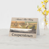 ABH Cooperstown Karte (Gelbe Blume)