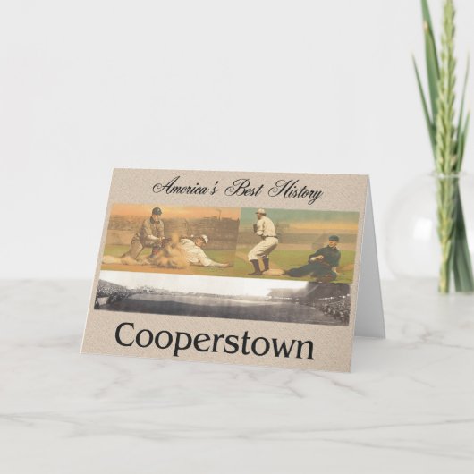 ABH Cooperstown Karte (Vorderseite)