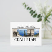 ABH Crater Lake Postkarte (Stehend Vorderseite)