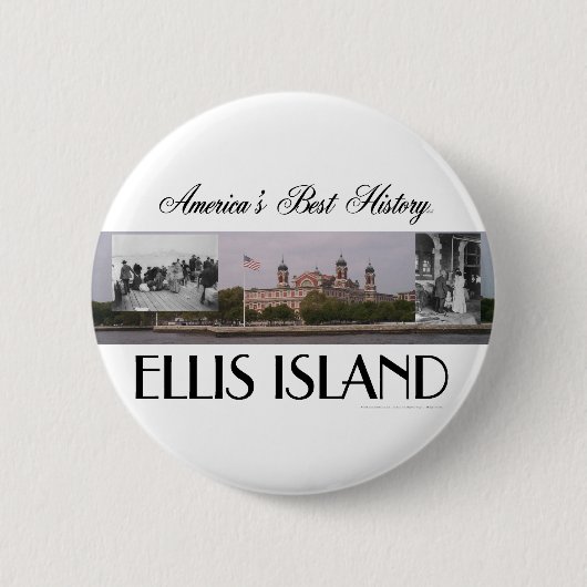 ABH Ellis Island Button (Vorderseite)