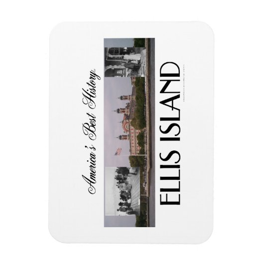 ABH Ellis Island Magnet (Vertikal)