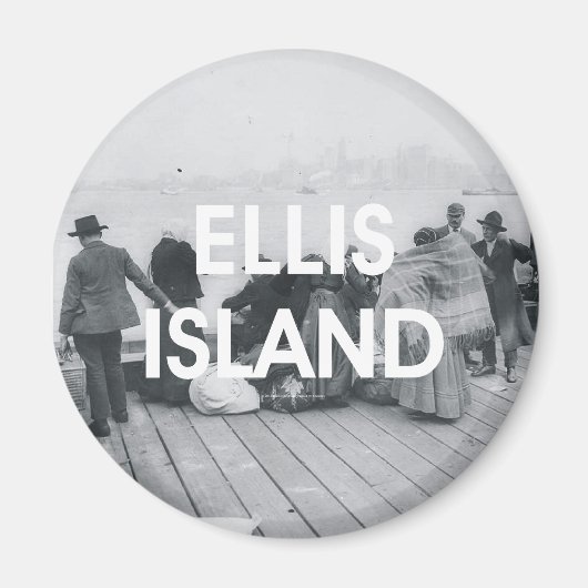 ABH Ellis Island Magnet (Vorne)