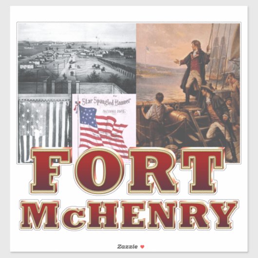 ABH Fort McHenry Aufkleber (Blatt)