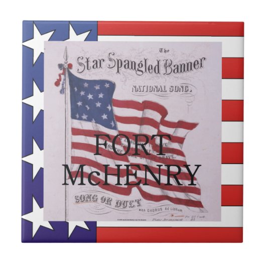 ABH Fort McHenry Fliese (Vorderseite)