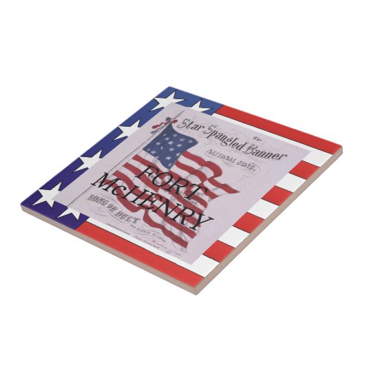 ABH Fort McHenry Fliese (Seite)