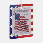 ABH Fort McHenry Metal Ornament (Vorderseite Rechts)