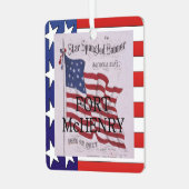 ABH Fort McHenry Metal Ornament (Vorderseite links)