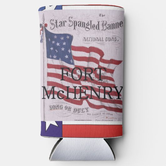 ABH Fort McHenry Selters Dosenkühler (Vorderseite)
