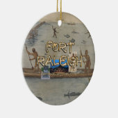 ABH Fort Raleigh Keramik Ornament (Rechts)