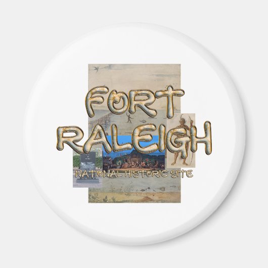 ABH Fort Raleigh Magnets Magnet (Vorne)