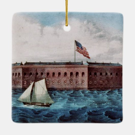 ABH Fort Sumter Keramikornament (Rückseite)