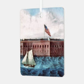 ABH Fort Sumter Metal Ornament Aus Metall (Vorderseite links)