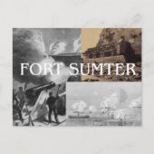 ABH Fort Sumter Postkarte (Vorderseite)