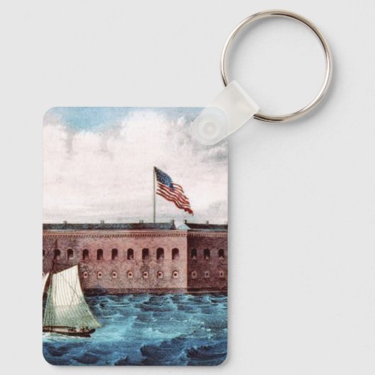 ABH Fort Sumter Schlüsselanhänger (Rückseite)
