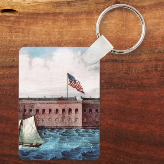 ABH Fort Sumter Schlüsselanhänger (Rückseite)
