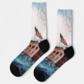 ABH Fort Sumter Socken (Linkes Detail)