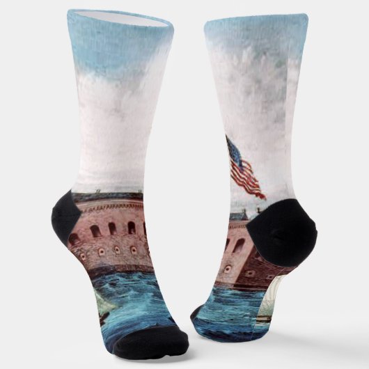 ABH Fort Sumter Socken (Gewinkelt)