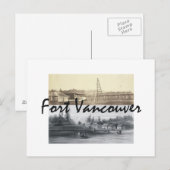 ABH Fort Vancouver Postkarte (Vorne/Hinten)