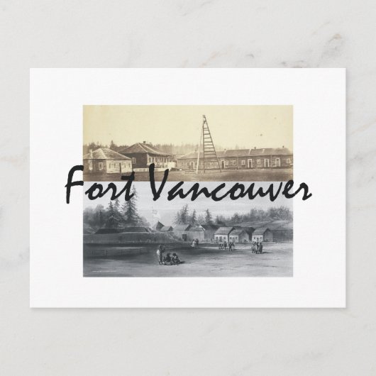 ABH Fort Vancouver Postkarte (Vorderseite)