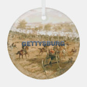 ABH Gettysburg Glasdekoration Ornament Aus Glas (Vorderseite)