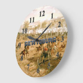 ABH Gettysburg Große Wanduhr (Winkel)