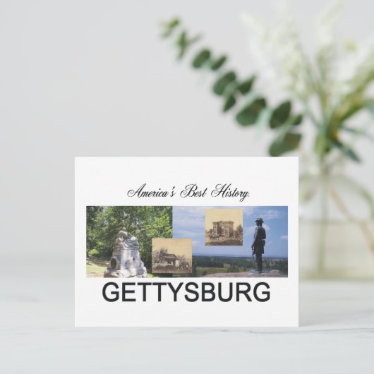 ABH Gettysburg Postkarte (Stehend Vorderseite)
