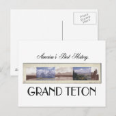 ABH Grand Teton Postkarte (Vorne/Hinten)
