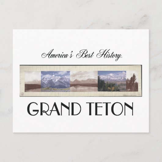 ABH Grand Teton Postkarte (Vorderseite)