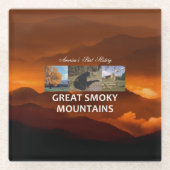 ABH Great Smoky Mountains Glasuntersetzer (Vorderseite)