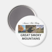ABH Great Smoky Mountains Magnet (Vorderseite/Rückseite)