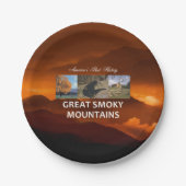 ABH Great Smoky Mountains Pappteller (Vorderseite)