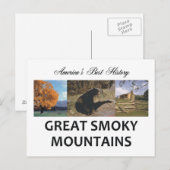 ABH Great Smoky Mountains Postkarte (Vorne/Hinten)