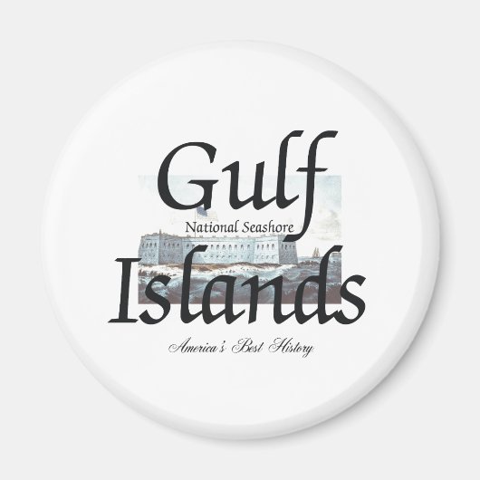 ABH Gulf Islands Magnet (Vorne)
