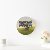 ABH Harpers Ferry Runde Wanduhr (Zuhause)