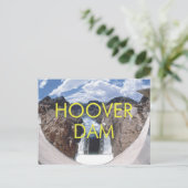 ABH Hoover Dam Postkarte (Stehend Vorderseite)