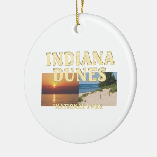 ABH Indiana Dunes Keramik Ornament (Links)