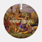 ABH Jamestown Glass Ornament Aus Glas (Rückseite)