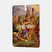 ABH Jamestown Metal Ornament Aus Metall (Vorderseite links)