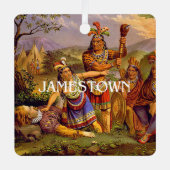 ABH Jamestown Metal Ornament Aus Metall (Vorderseite)