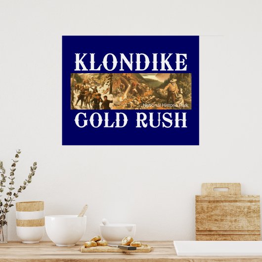 ABH Klondike Gold Rush Poster (Küche)