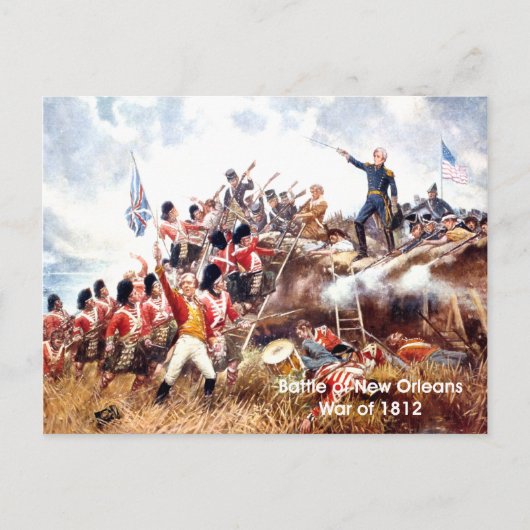 ABH-Krieg von 1812 Postkarte (Vorderseite)