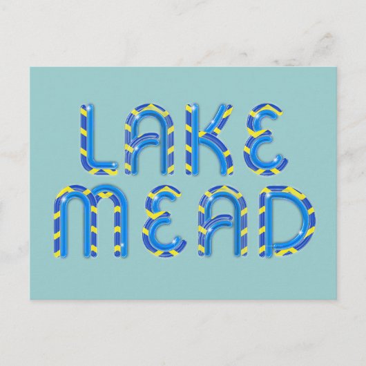 ABH Lake Mead Postkarte (Vorderseite)