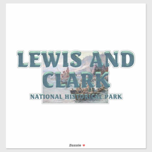 ABH Lewis and Clark NHS Aufkleber (Blatt)
