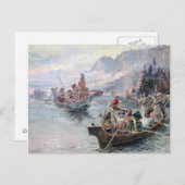 ABH Lewis und Clark NHS Postkarte (Vorne/Hinten)