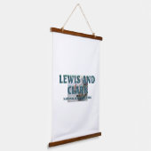 ABH Lewis und Clark NHS Wandteppich Mit Holzrahmen (Gewinkelt)
