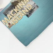 ABH Mackinac Insel Fleecedecke (Ecke)