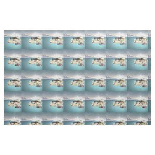 ABH Mackinac Insel Stoff (Fat Quarter (45,7 x 55,9 cm))
