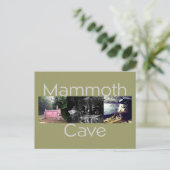 ABH Mammoth Cave Postkarte (Stehend Vorderseite)